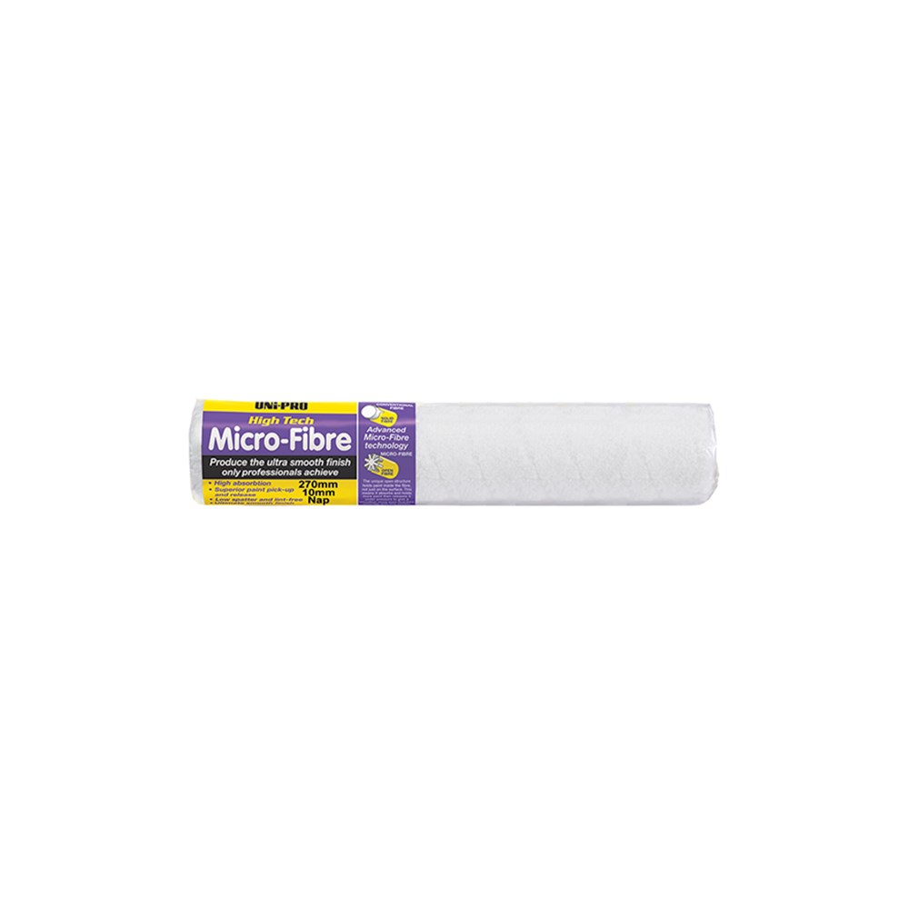 Uni-Pro High Tech Microfibre Roller Cover 10mm x 270mm 